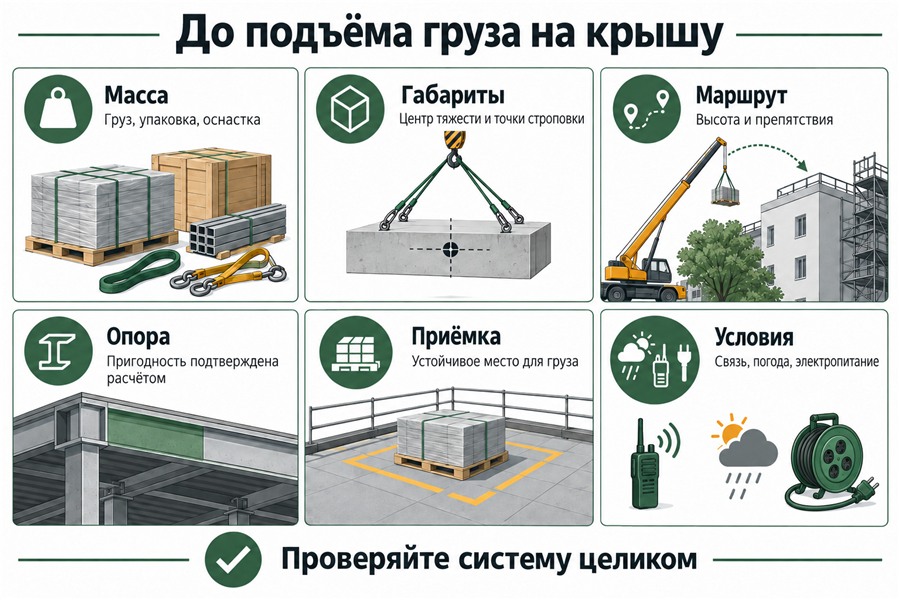 Что учесть перед подъёмом