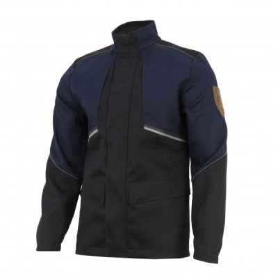 Куртка сварщика FS28-01, т.синий/черный | Brodeks (2XL)