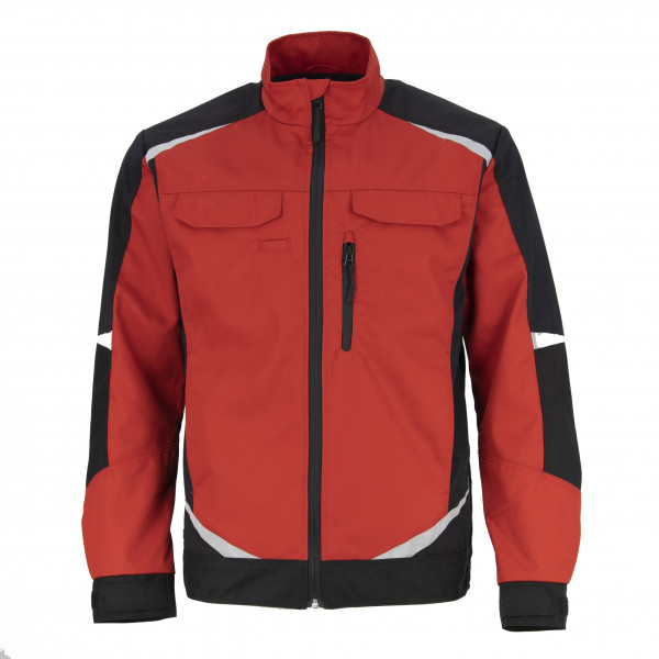 Куртка мужская летняя KS 202, красный/черный | Brodeks от Arbostuff.ru