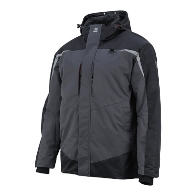 Зимняя рабочая куртка Brodeks KW 231, серый/черный | Brodeks (XL)