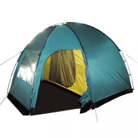 Палатка Bell 4 (V2) (зеленый) Tramp от Arbostuff.ru