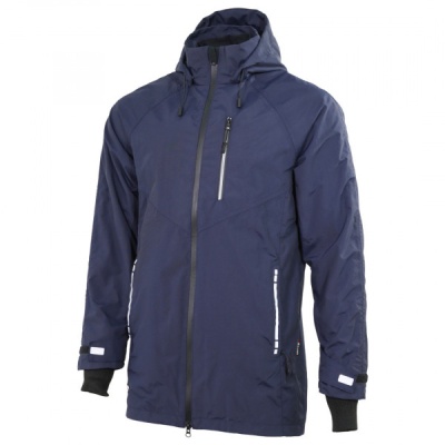 Летняя мужская куртка-парка KS 213, синяя | Brodeks (XL)