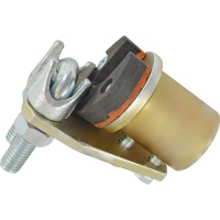 Фиксирующая конечная заглушка для тормозной пружины троллея