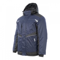 Куртка мужская зимняя KW 206 синий/черный | Brodeks от Arbostuff.ru