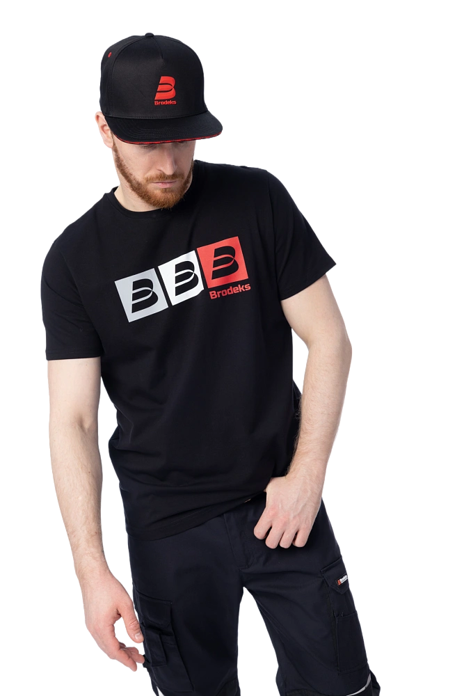 Футболка KS 705 черный | Brodeks от Arbostuff.ru