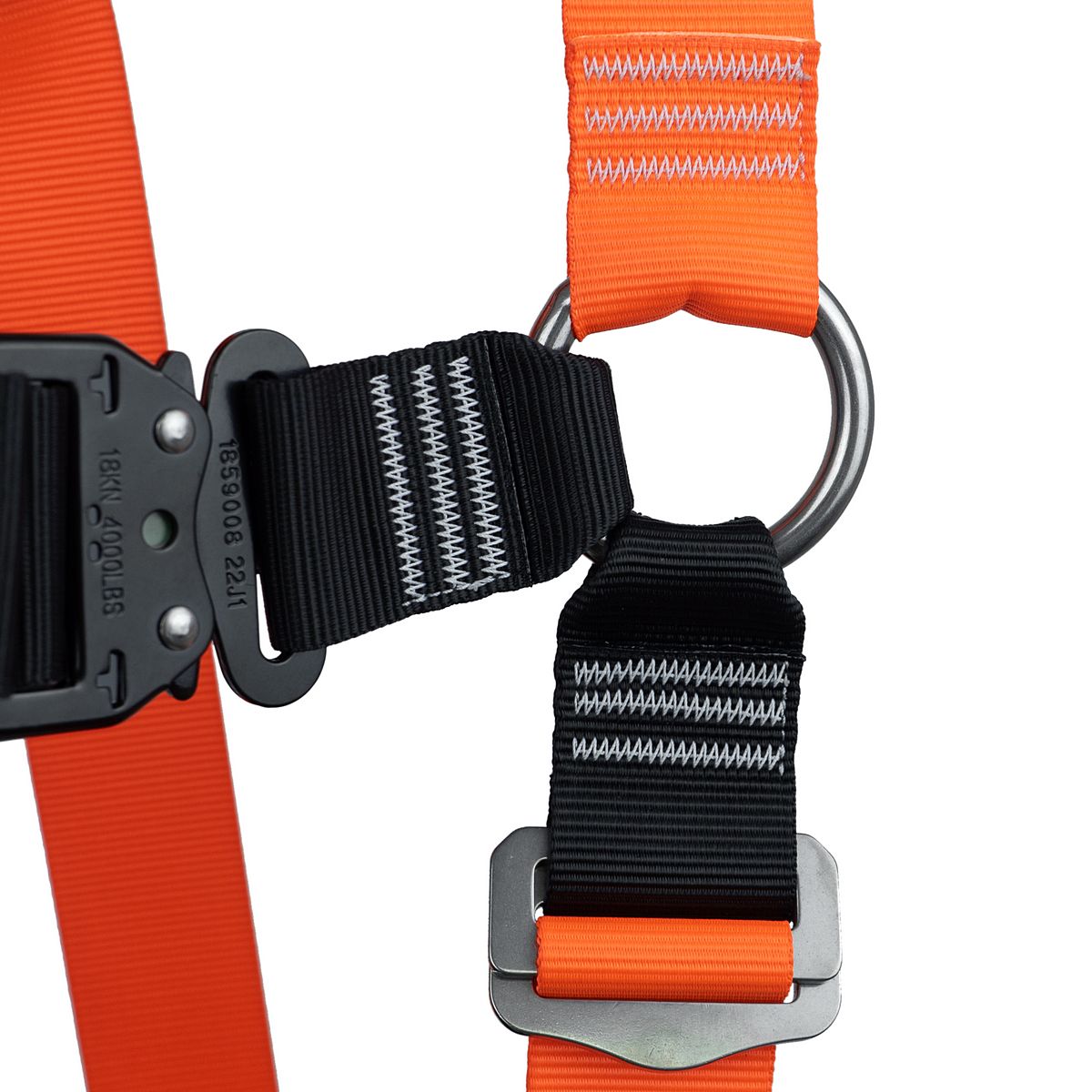 Страховочная привязь с интегрированным поясом и нагрудными кольцами для эвакуации BAZIS HS-55 | HIGH SAFETY