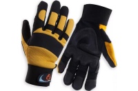 Антивибрационные износостойкие перчатки JAV01-VP | Jeta Safety от Arbostuff.ru