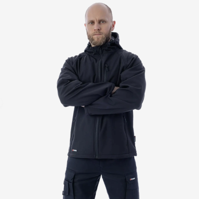 Куртка-софтшелл KS 232 чёрный | Brodeks (XL)