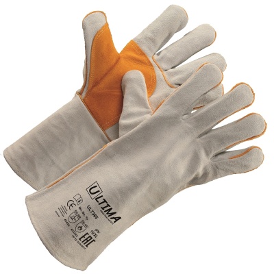 Краги спилковые усиленные с подкладкой ULT365 | ULTIMA (10)