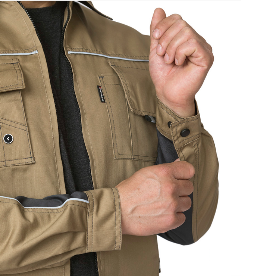 Куртка мужская летняя Люкс бежевый/серый/серый | Прабо от Arbostuff.ru
