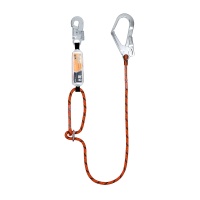 Одинарный страховочный строп с регулятором длины HS-AR12d | HIGH SAFETY