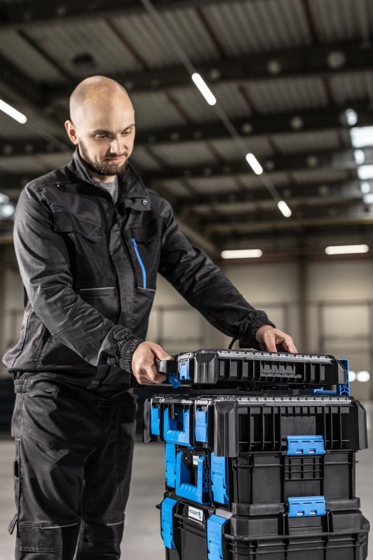 Органайзер для инструментов низкий HTM, габариты: 543х368х77 мм HT7G507 | HOEGERT