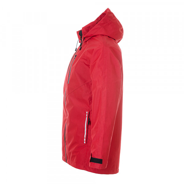 Летняя мужская куртка-парка KS 213, красный | Brodeks от Arbostuff.ru