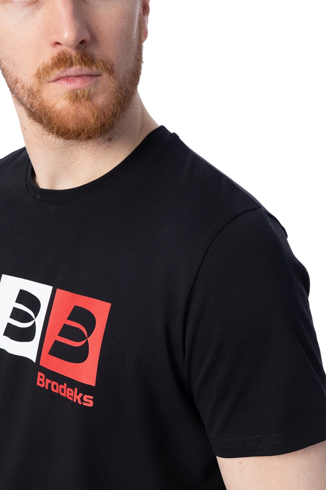Футболка KS 705 черный | Brodeks от Arbostuff.ru