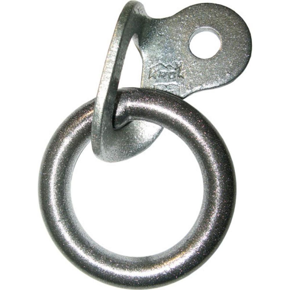 Шлямбурное ухо с кольцом (сталь) Krok