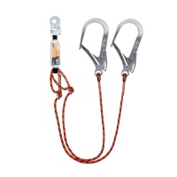 Двойной регулируемый страховочный строп HS-A22 | HIGH SAFETY